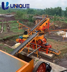 Máquina de minería, equipo de cantera, planta de trituración, mineral de piedra, piedra caliza, línea de trituración de granito - Product Image 1