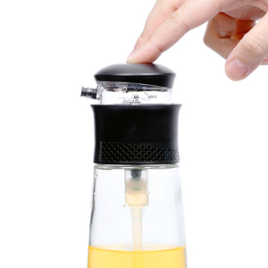 Nhà bếp Báo Chí và đo lường không có vòi nhỏ giọt nấu ăn dầu ô liu và giấm chai Dispenser với đo lường - Product Image 3