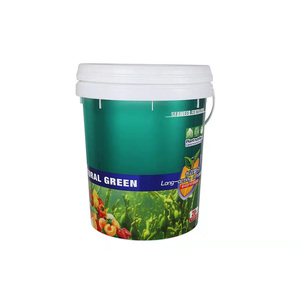 Cubo de látex redondo para pintura Parrel, para salsa de grado alimenticio, plástico 1L, 5L, 10L, 25L, vacío, Parrel, plástico blanco, <span class=keywords><strong>Balti</strong></span> - Product Image 4