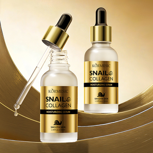 KORMESIC Marque Privée OEM Vente en Gros 30ml Sérum Visage Hydratant au Collagène de Bave d'Escargot Anti-Rides Réducteur de Pores Éclaircissant - Product Image 1