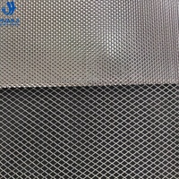 Grille de protection de gouttière en aluminium perforé et expansé avec service de découpe disponible, couleur argent anti-corrosion