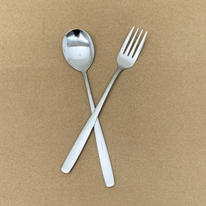 Set di Forchette e Cucchiai Coreani <span class=keywords><strong>in</strong></span> Acciaio Inox 304 Lucidato a Specchio, Grado Alimentare, 6 Pezzi, per Ristoranti e Casa - Product Image 5