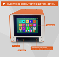 Sistema simulador de inyector crdi con medidor de flujo, simulador crs2016 crs960 crs960s, common rail, novedad