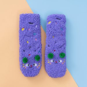 Chaussettes mi-mollet douces et moelleuses pour <span class=keywords><strong>chat</strong></span>, idéales pour la sieste et comme chaussettes de nuit chaudes et confortables - Product Image 5