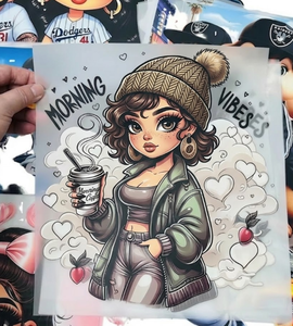 Vinilo Termoadhesivo de Silicona Ecológico, Lavable y Resistente al Agua, con Diseños de Anime y Dibujos Animados Personalizados para Camisetas y Gorras - Product Image 3