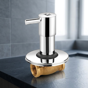 Válvula de Control de Agua de Latón Duradero, Montada en Pared, Oculta, de Alta Resistencia, para Sistemas de Baño y Ducha - Product Image 1