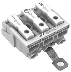 100% Original <strong>294</strong>-4413Lighting Connector Female Power SupplyConnector Push-in 24 A, 3 Pole, 500 V, White, <strong>294</strong> Series - Product Image 2