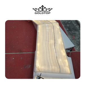 Goldtop Oem/odm ONIX ONIX <span class=keywords><strong>onice</strong></span> โทนิกซ์ธรรมชาติพื้นหลังการออกแบบผนังสีดำราคาต่อตารางเมตรด้านบนวานิลลาออนิกซ์พร้อมแผงไฟ LED - Product Image 5