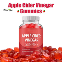 Bonbons Gommeux Végans Sans Sucre au Vinaigre de Cidre de Pomme (ACV) pour un Ventre Plat, Détox, Vitamines, Complément Keto pour la Santé Intestinale