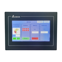 Delta DOP-110WS HMI Automatización Industrial Entrada Multilingüe RS-232/RS-422/RS485 Resolución 1024x600 Ethernet Memoria Flash ROM 256MB