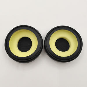 Almohadillas de espuma de esponja de repuesto de cuero proteico para Jabra <span class=keywords><strong>Evolve</strong></span> 20 20se 30 30II 40 <span class=keywords><strong>65</strong></span> <span class=keywords><strong>65</strong></span> + almohadillas para los oídos - Product Image 2