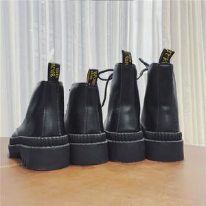 Vente en gros en usine Nouvelle mode de <span class=keywords><strong>bottines</strong></span> en cuir légères et montantes Bottes en cuir d'hiver et d'automne pour hommes - Product Image 6