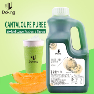 Doking Fresh Sabroso Soluble en agua Natural Hami Melon Concentrado Jugo Fruta Jarabe Cantalupo Puré Mermelada - Product Image 6
