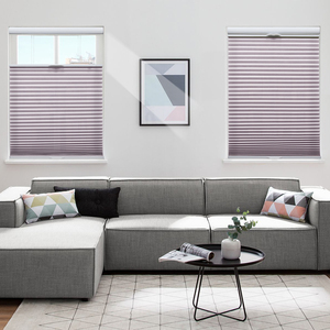 Aislamiento térmico de protección UV, persianas de nido de abeja opacas <span class=keywords><strong>para</strong></span> ventanas, inalámbricas, de arriba a abajo, 50% - Product Image 1