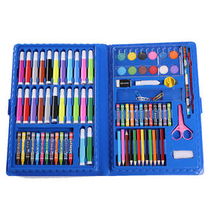 Ensemble de crayons et de stylos aquarelle pour enfants, directement de l'usine, ensemble de peinture artistique personnalisé, graffiti, bricolage - Product Image 1