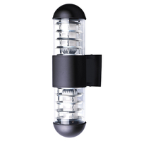 Applique murale solaire LED moderne en aluminium, étanche IP65, pour extérieur, porche, jardin, balcon, terrasse, polycarbonate, angle de faisceau de 20 degrés, CRI