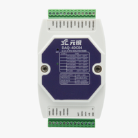 Módulo de Entrada/Salida Digital Industrial YMYS DAQ-44C02, 14 Canales, Optoacoplador Aislado, Modbus RTU RS485, Protección IP54, 2500VRMS