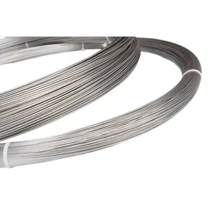 Hình dạng bộ nhớ hợp kim ti-ni 0.5mm 1mm superelastic nitinol dây giá