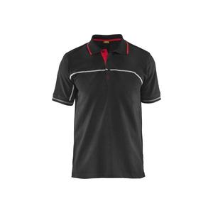BLAKLADER-Polo S 338910509956 Negro/Rojo-EAN 7330509479889 CAMISETAS Y POLOS DE TRABAJO - Product Image 1