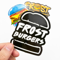 Pegatina de diseño personalizado, pegatinas troqueladas de vinilo, impresión autoadhesiva, impermeable, logotipo de la empresa, pegatinas de Pvc