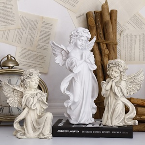 Joli ange blanc ornement délicat salon cadeau romantique surprise personnalisée mini échantillon - Product Image 5