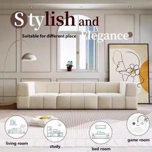 Modern Design Vacuum-packed Compressed <strong>Foam</strong> Modular <strong>Sofa</strong> Set Furniture Living Room Floor Cushion <strong>Sofa</strong> with Ottoman - Product Image 3