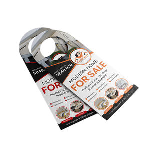 Iklan REAL ESTATE promosi Real Estate diskon kupon robek Off kertas gantungan pintu - Product Image 3