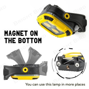 Projecteur LED rechargeable 700LM, lampe de travail, <span class=keywords><strong>batterie</strong></span> 1200mAh, indice de protection IP44, construction en alliage d'aluminium, crochets magnétiques pour atelier - Product Image 4