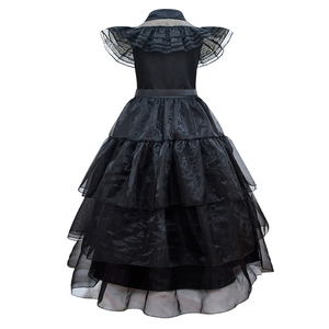 RTS Mom and Me TV & Movie Disfraces Vestido Negro Organza Vestido de lujo Cinturón de regalo - Product Image 2