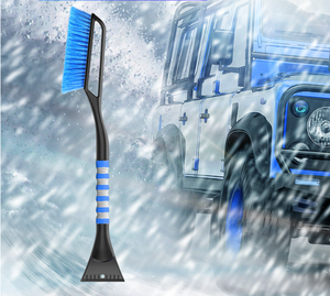 Pelle à neige en matériau PP, grattoir à glace, brosse à neige, dégivreur pour vitres de voiture - Product Image 1