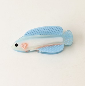 Pinza de Pelo de Acetato con Diseño de Pez Dorado, Ecológica y Personalizada, Estilo Marino, Tamaño Grande, para Niñas, Estilo Europeo-Americano - Product Image 6