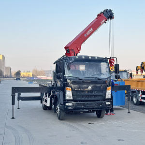 Precios de grúas pequeñas montadas en camión, grúas hidráulicas de 1-25 toneladas, grúas telescópicas montadas en camión en venta - Product Image 1