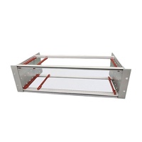 ZSTC Rittal. Châssis de subrack 19'' 3U 6U PXI CPCI ATCA VPX pour cartes, guides de carte, armoires de serveur, boîtiers de rack 24563-136 24563-132