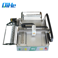 Machine de placement de composants SMT de bureau QIHE TVM802BX avec ordinateur intégré, assemblage de circuits imprimés LED