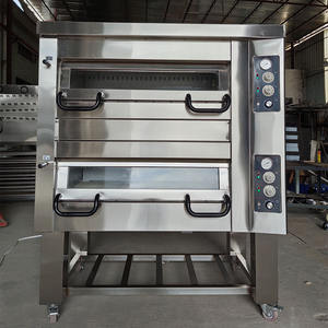 <strong>Gas</strong> <strong>Pizza</strong> Baking <strong>Oven</strong> 400 Degrees Commercial 2 Deck <strong>Gas</strong> <strong>Pizza</strong> <strong>Oven</strong> Big Inner Size - Product Image 2