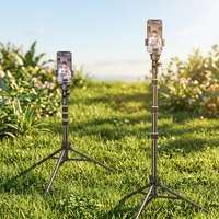 FEIXIANG B18 Professionele Afneembare 3-delige Telescopische Selfie Stick Statief Verstelbaar 52cm-210cm Aluminium Legering