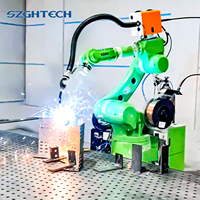 OTC-Robot de soudage Mag Mig Tig à 6 axes, bras robotisé, machine à souder au laser industriel