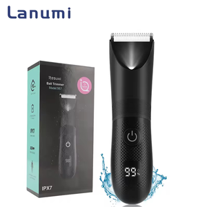 Lanumi 987 Rasoio Elettrico Indolore per Inguine e Corpo, Impermeabile IPX7, Ricaricabile USB-C per Uomo - Product Image 1