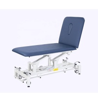 Table de massage électrique portable d'occasion en métal moderne, pneumatique, pour physiothérapie, massage facial, chiropratique, avec fonction drop