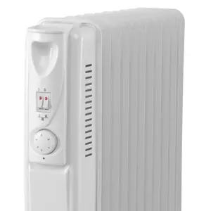 Electric Oil Heater with Adjustable Thermostat 5 Fins 1000W-HY-F2