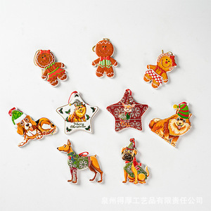 <b>Gingerbread</b> <b>Man</b> Christmas Tree Ornament Resin Hanging <b>Decoration</b> Holiday Gift - Product Image 5
