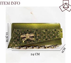 İtalyan ayakkabı çantası Set tıknaz topuklu ve eşleşen debriyaj afrika kadınlar pompa nijeryalı kadınlar parti ayakkabı çantası Set - Product Image 2