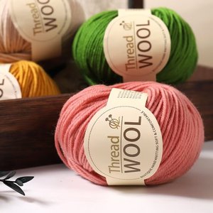 Factory Wholesale Blended Yarn <strong>Wool</strong> 70% Anti-pilling Fiber 30% Soft Skin DIY Knitted Sweater Scarf Decoration