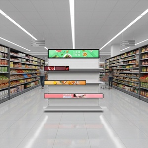 Écran tactile LCD mural étiré <span class=keywords><strong>HD</strong></span> 58 86 88 pouces pour étagère murale - Product Image 1