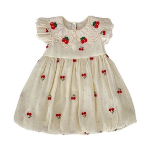 Vestido de Princesa Bordado Dulce de Verano para Niñas, Body de Bebé, Conjuntos a Juego para <span class=keywords><strong>Hermanas</strong></span> - Product Image 6
