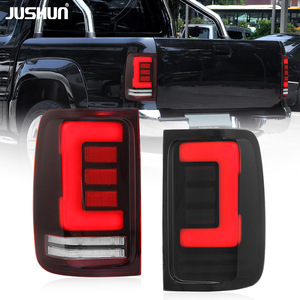 Feux arrière LED JUSHUN pour Volkswagen VW <span class=keywords><strong>Amarok</strong></span> 2008-2020, mise à niveau <span class=keywords><strong>NOUVEAU</strong></span> feu arrière LED, feux de freinage, accessoires de voiture - Product Image 1