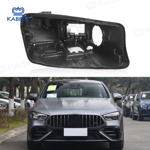 Pour Benz <span class=keywords><strong>AMG</strong></span> GT 50 <span class=keywords><strong>53</strong></span> 63 S Coupé W290 2019 2020 <span class=keywords><strong>2021</strong></span> 2022 Couvercle de lentille de phare Coque de phare Capuchons d'abat-jour Boîtier de lampe en verre - Product Image 1