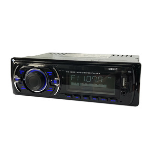 <span class=keywords><strong>Radio</strong></span> Estéreo <span class=keywords><strong>con</strong></span> <span class=keywords><strong>Bluetooth</strong></span> <span class=keywords><strong>para</strong></span> <span class=keywords><strong>coche</strong></span>, dispositivo <span class=keywords><strong>manos</strong></span> <span class=keywords><strong>libres</strong></span> <span class=keywords><strong>con</strong></span> USB/TF/AUX de un solo Din, <span class=keywords><strong>con</strong></span> Control remoto inalámbrico y 7 colores LED - Product Image 4