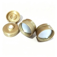 Bouchon à bec verseur en plastique 38/400 38 mm couleur personnalisée avec opercule à induction pour bouteille de sauce ou de miel à presser