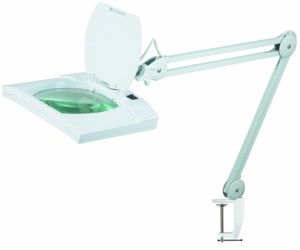 โคมไฟแว่นขยายแบบตั้งโต๊ะ LED สำหรับร้านเสริมสวย แสงเดย์ไลท์ กำลังขยาย 2.25x 3x 5 ไดออปเตอร์ สำหรับงานตรวจสอบระดับมืออาชีพ - Product Image 3